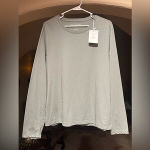 Buxton Classic Gray Long Sleeve Tee